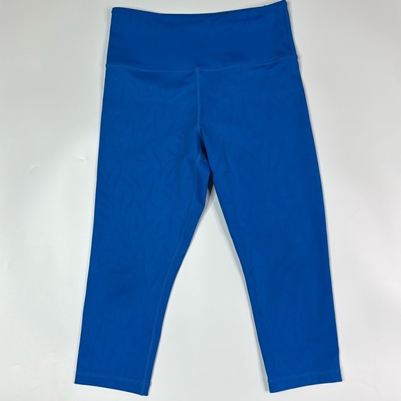 Zyia Active Blue Capri Pants Size 4 - Picture 1 of 10